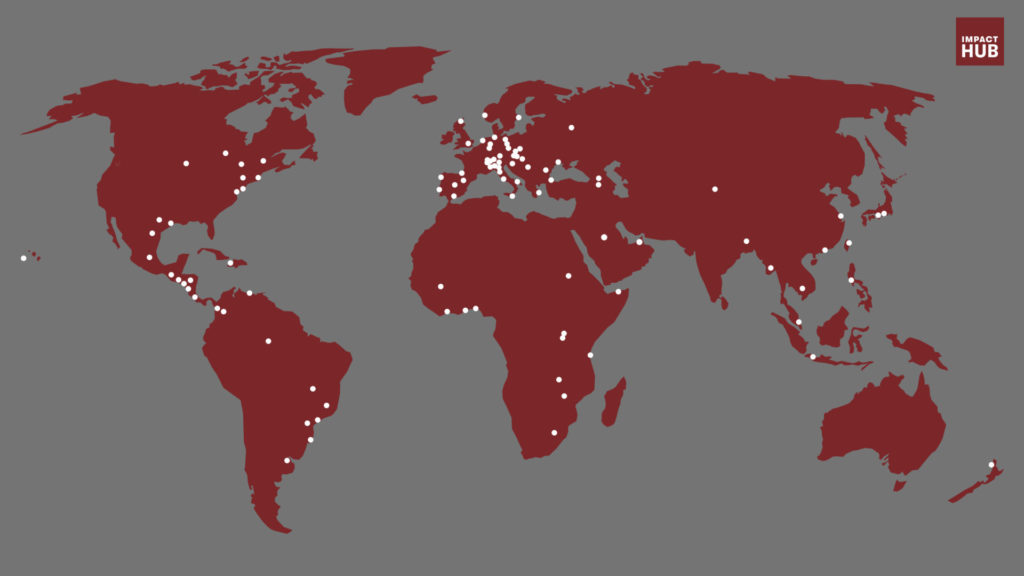 Impact Hub Global Map