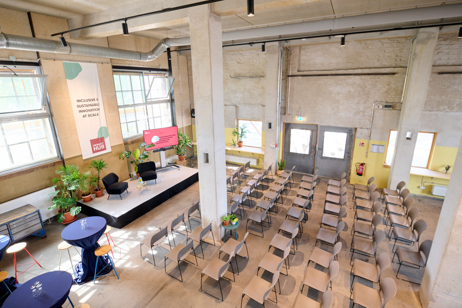 Big event locations Impact Hub Berlin
